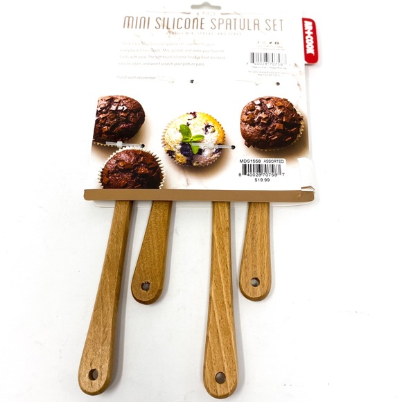 Art & Cook 4 Piece Holiday Mini Spatula Set - Picture 3 of 5